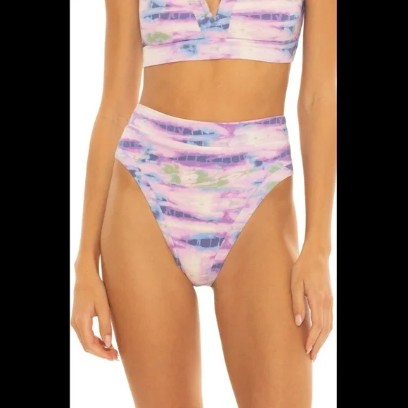 NEW ISABELLA ROSE [ Medium ] Under One Sky High Waist Bikini Bottoms‎